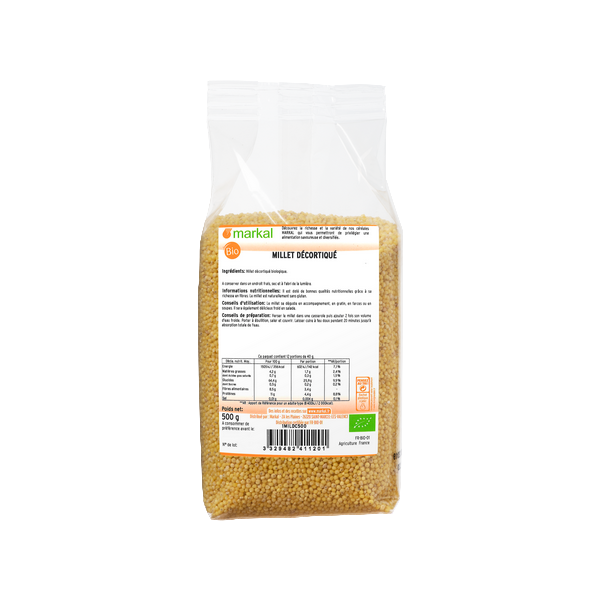 Millet décortiqué bio - 2